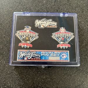 World Series 2000 Subway Series Pin Set 2027 of 5000